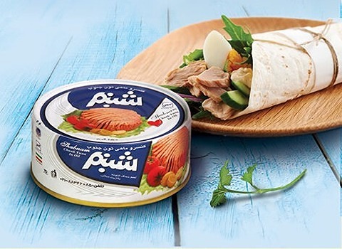 تصویر 2 از خرید تن ماهی شبنم ۱۲۰ گرمی + قیمت فروش استثنایی